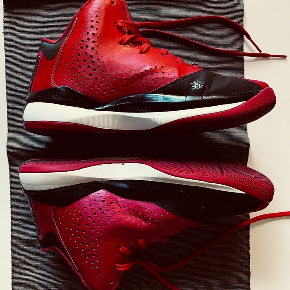 Adidas D Rose 773 III Scarlet/Core Black sz 10.5 - Picture 9 of 13